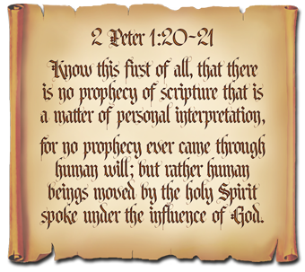 2 Peter 1:20-21
