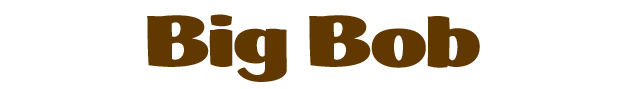 Font LHF Big Bob