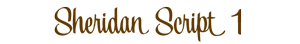 Sheridan Script 1