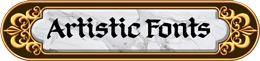 Artistic Fonts